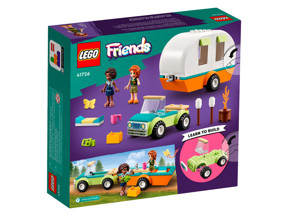 LEGO Friends 41726 «Праздничный поход» — кемпинг, костёр и мини-куклы