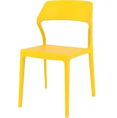 Стул Snow желтый