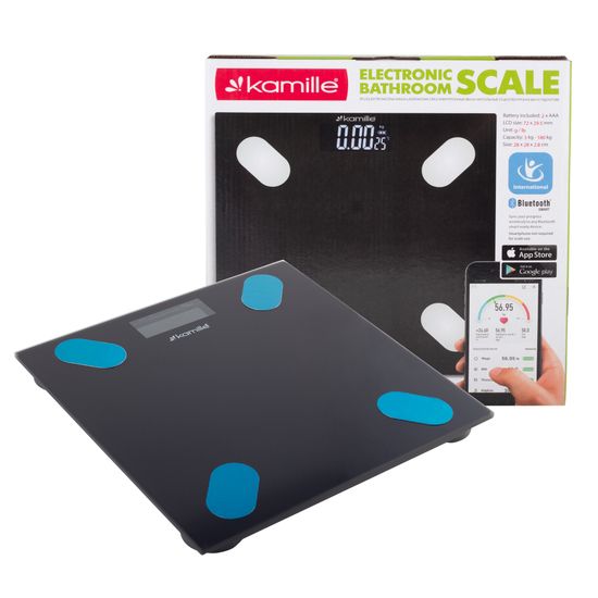 Умные весы smart напольные электронные Kamille KM-7111