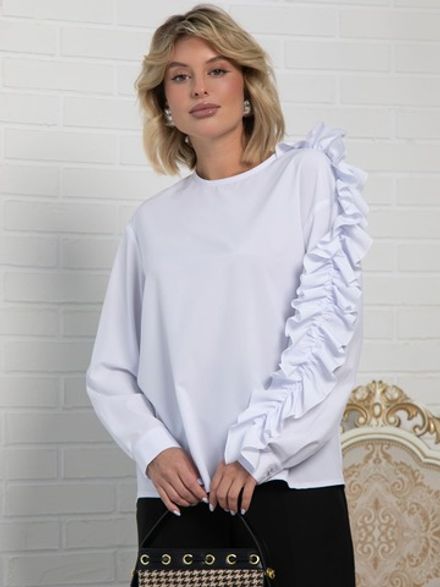 Блуза Джем (белый) Б16173-16М LT Collection
