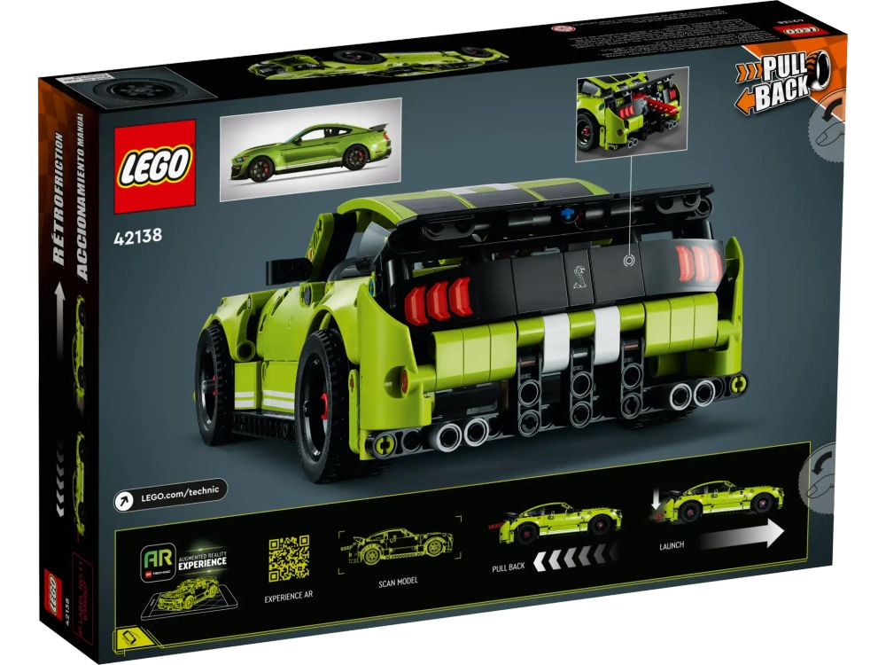 Конструктор LEGO Technic 42138 Ford Mustang Shelby GT500