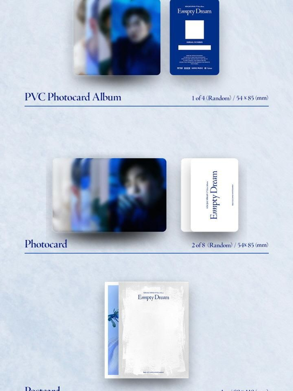 Альбом KIM JAE HWAN - Empty Dream 5th Mini Album PLATFORM ALBUM Version