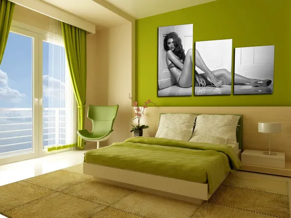 Модульная картина "Черно-белое"