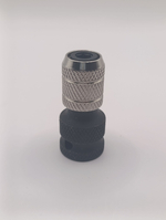 Адаптер для сменного патрона 1/2 дюйма на шестигранник 1/4 дюйма 50 мм