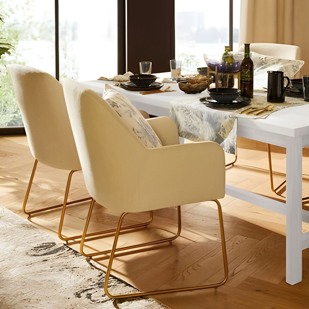 Обеденный стол 220х90х74 Таула из массива дуба