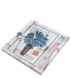 NB-22/2 Блокнот с ручкой «Цветочное очарование»