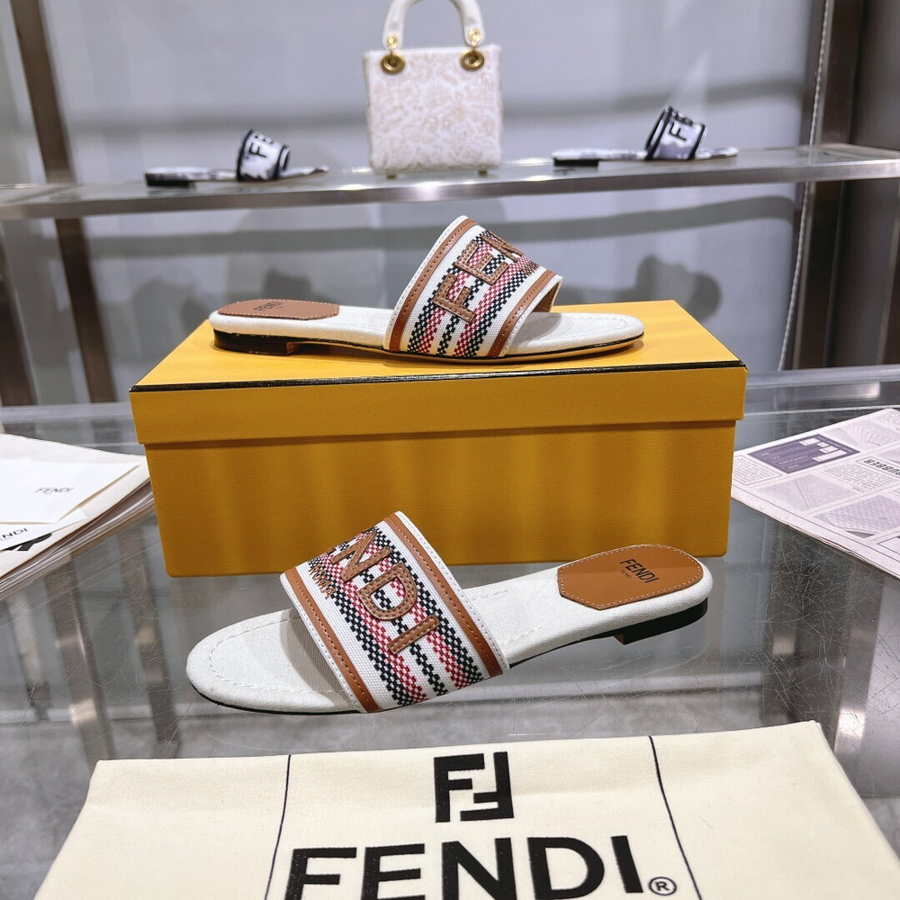 Fendi Signature Slides