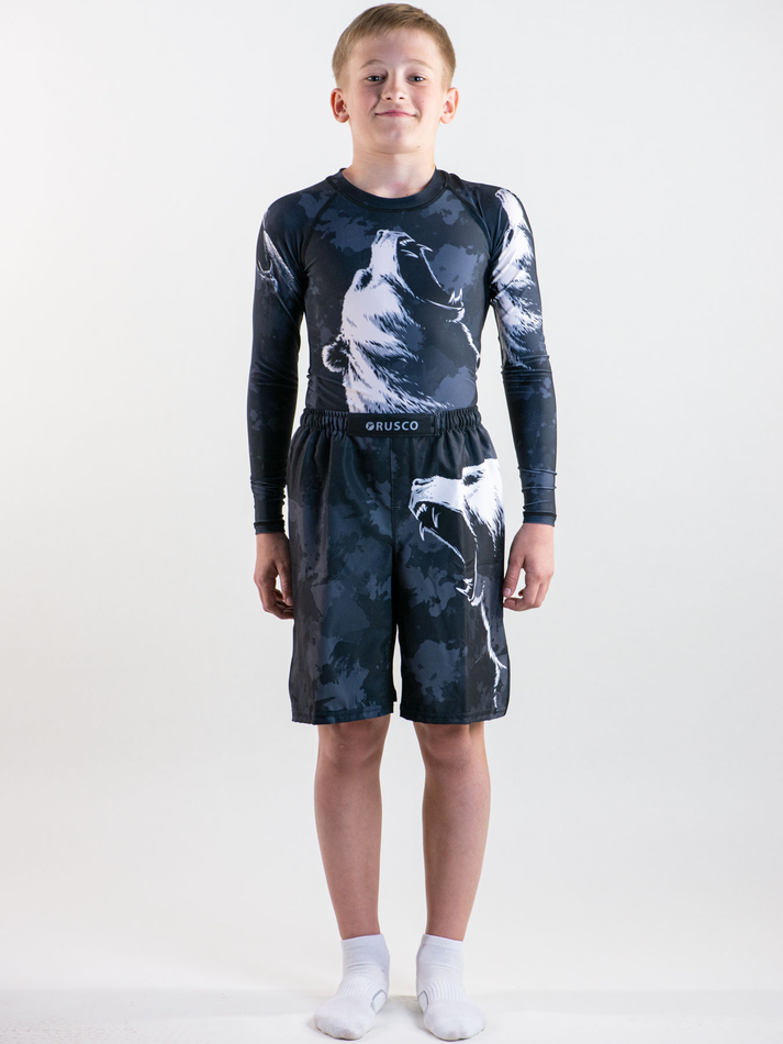 Рашгард для MMA Rusco Sport Grizzly, детский