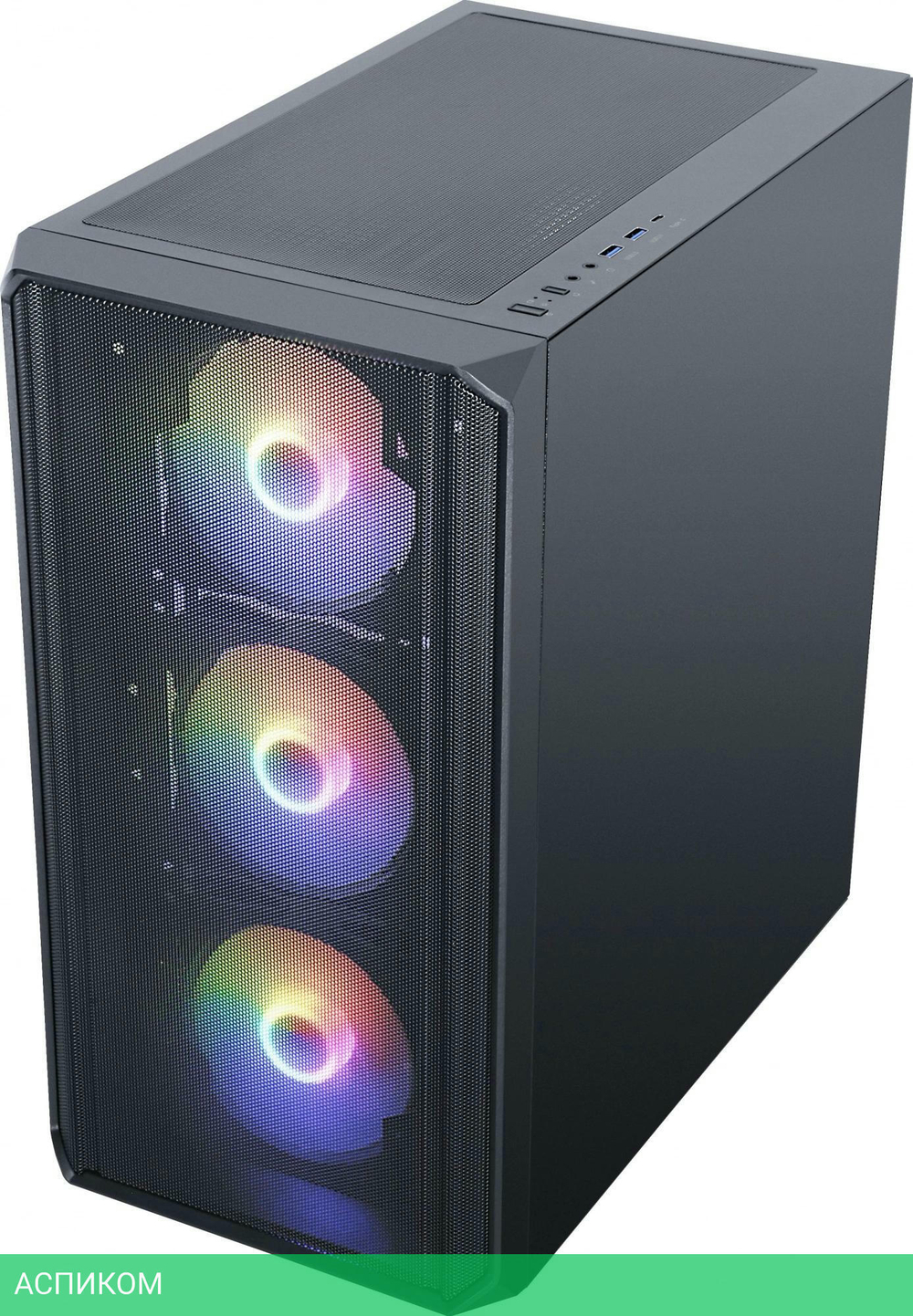 Корпус Accord 3602 черный без БП (ACC-3602)