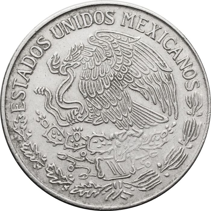 1 песо 1970-1983 Мексика XF