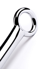 Анальный крюк для подвешивания с двумя шарами (Цвет: серебристый)