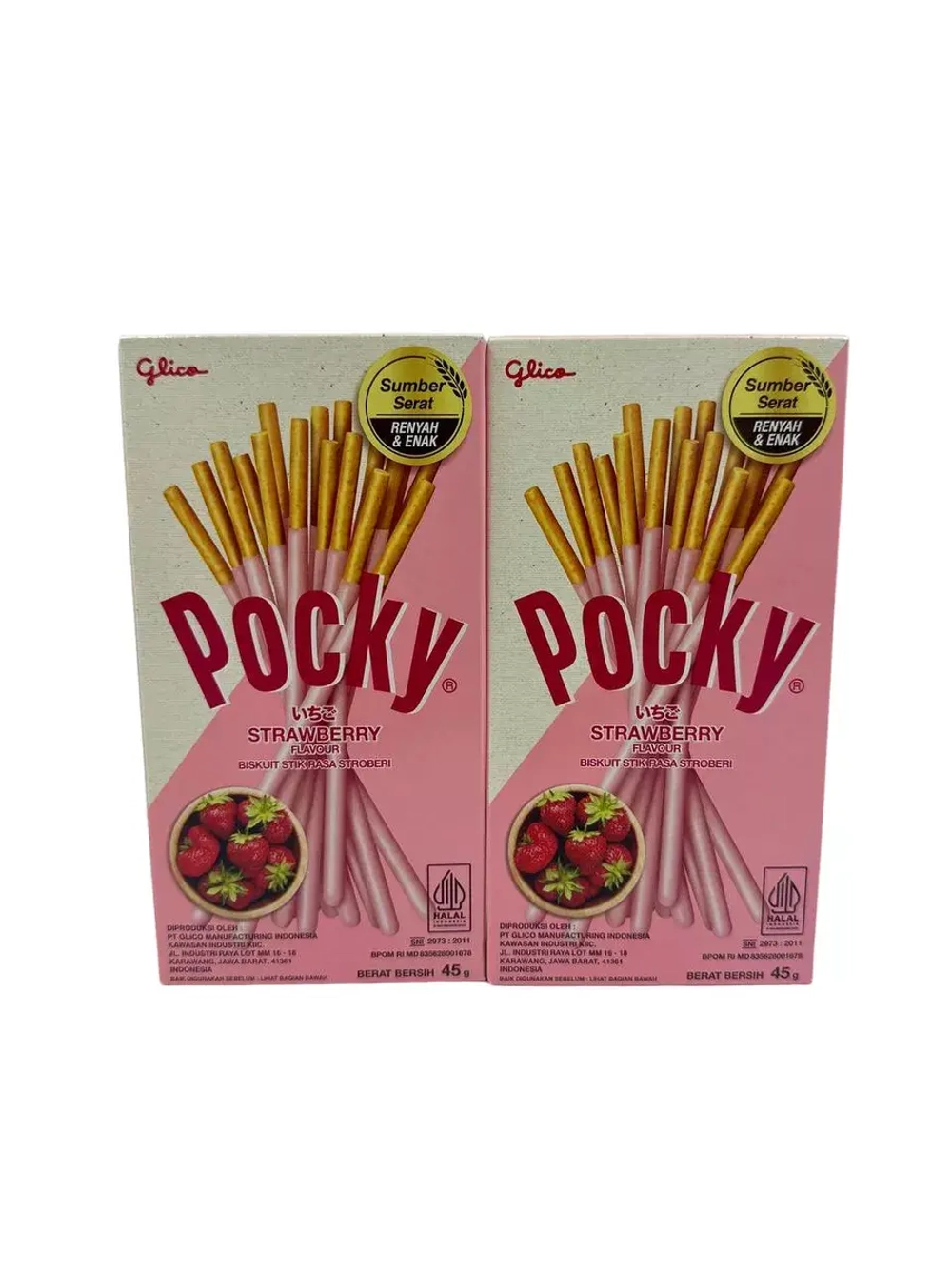 Шоколадные палочки Pocky , Покки со вкусом Клубника