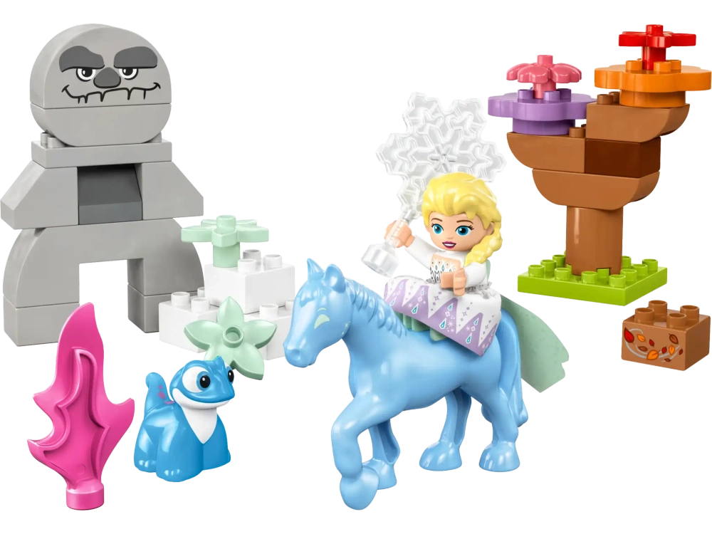 Конструктор LEGO Duplo 10418 Disney Эльза и Бруни в Зачарованном лесу