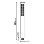 Душевая система WasserKraft A7158.234.261.280.197.281.279 с термостатом, золото глянцевое
