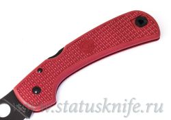 Нож Spyderco Goddard Red FRN 4V Blade Exclusive C16FPRDBKфотография - 3