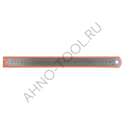 Линейка металлическая двусторонняя 300мм ГОСРЕЕСТР 89148-23 ТОЧИНТЕХ