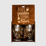 Набор бокалов в подарочной коробке 2 шт