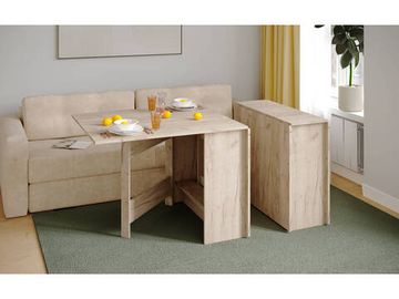 Стол-книжка дуб крафт серый