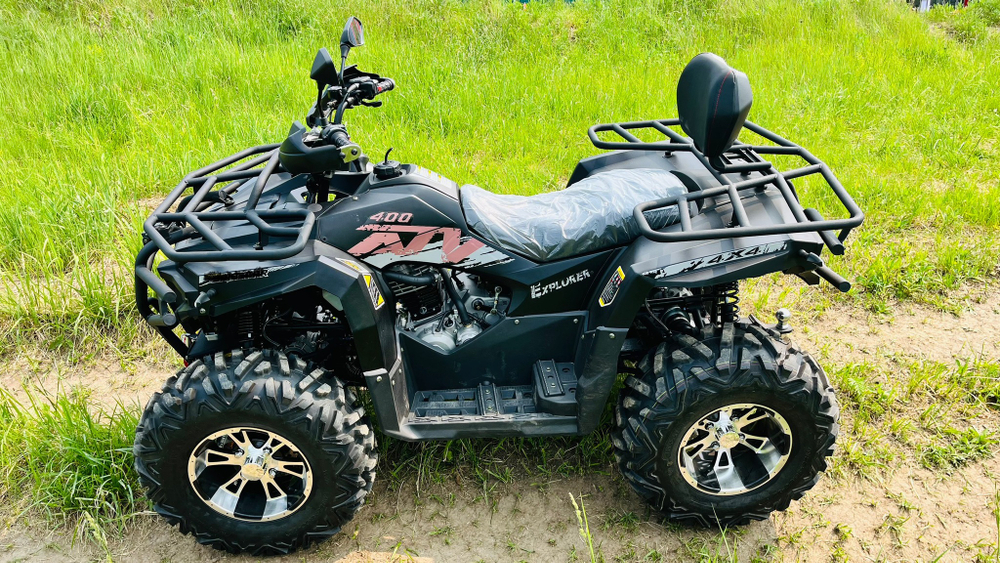 Квадроцикл (комплект для сборки) Explorer 400 Deluxe 4х4 Серый (RR)