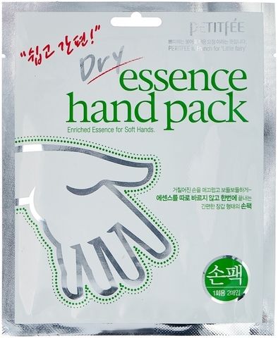 PETITFEE МАСКА - ПЕРЧАТКИ ДЛЯ РУК DRY ESSENCE HAND PACK, 28 G