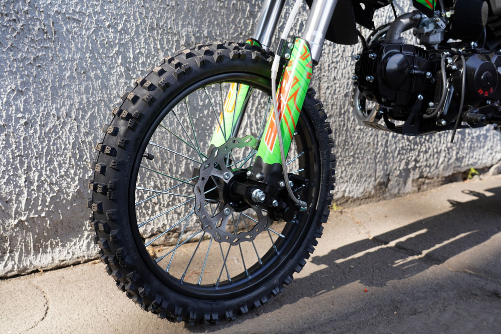 Питбайк BSE EX 17/14 Green Orange Ant (040)