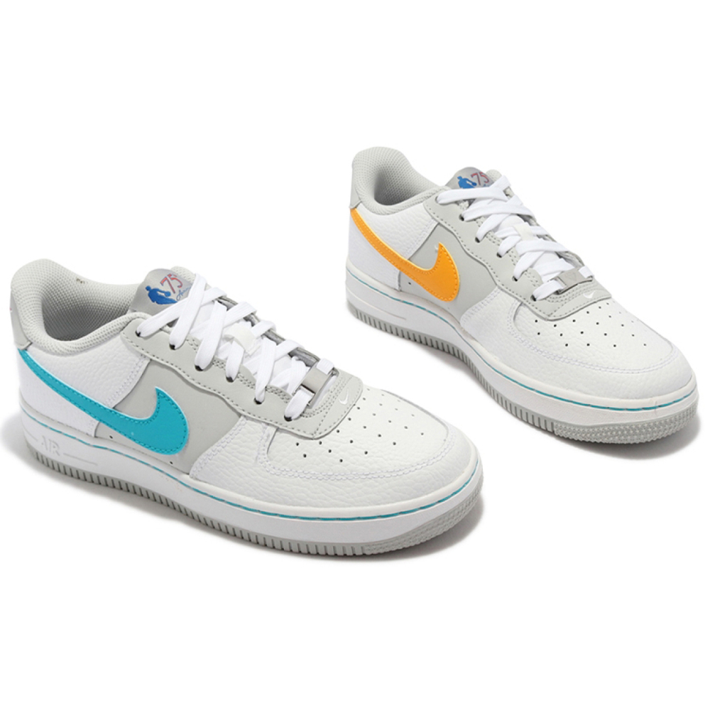 Кроссовки Nike Air Force 1 07 LV8 EMB GS 75th Anniversary - Spurs x NBA
