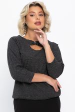 Джемпер трикотажный Сайрис (темно-серый) Б14789-50М LT Collection