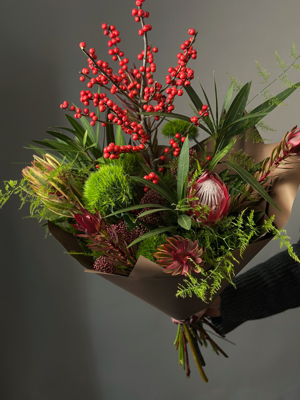 Авторский букет «Экзотический реквием»