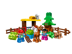 LEGO Duplo: Лесные животные 10582 — Forest animals — Лего Дупло