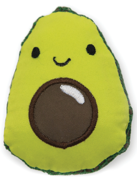 Petstages игрушка для кошек Dental "Авокадо" с кошачьей мятой, 8 см