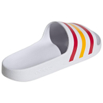 Adidas Adilette Aqua Slide Slippers Unisex White/Energy Red/Deep Yellow