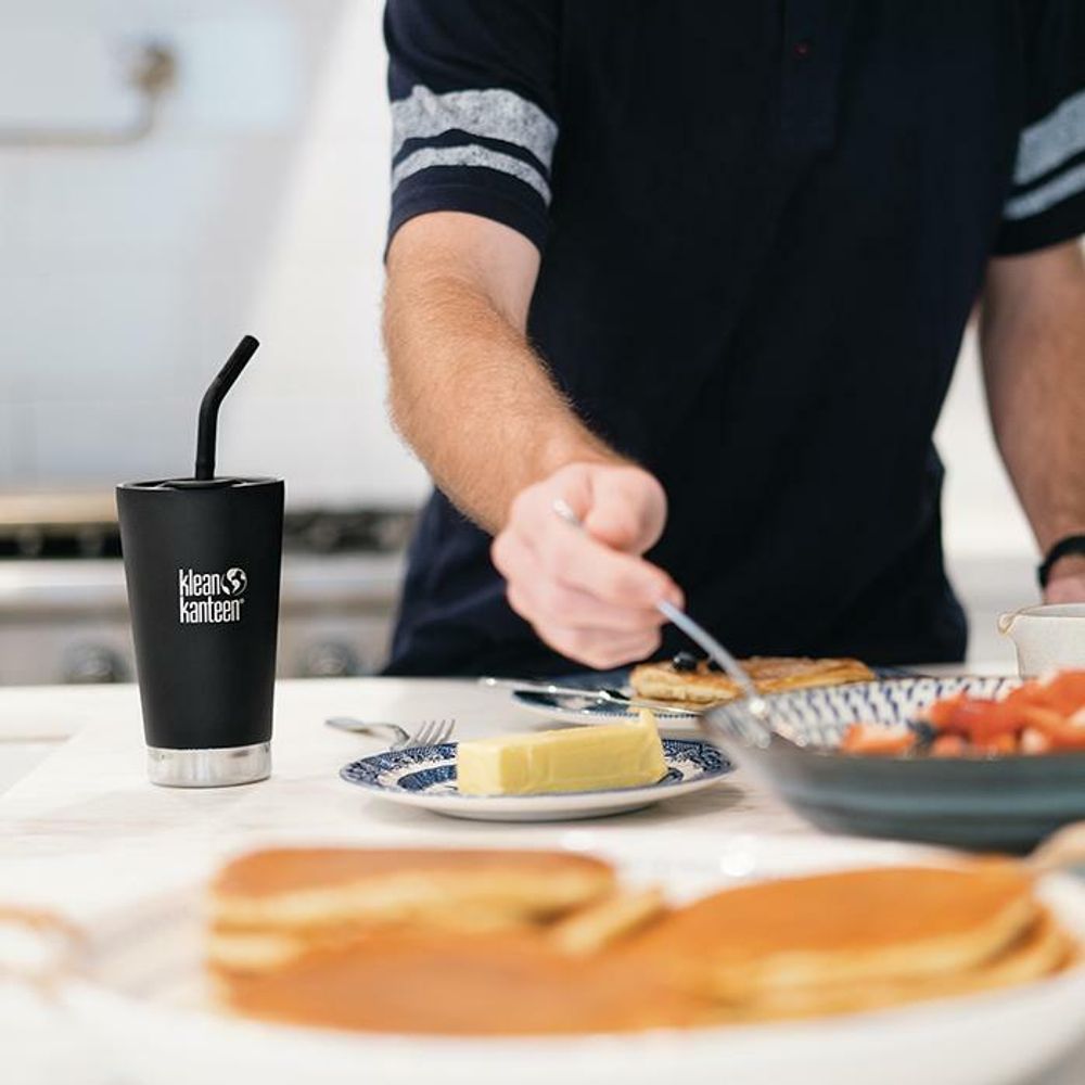 Крышка с отверстием для трубочки Klean Kanteen Straw Lid 78 мм