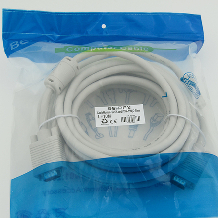 Кабель CABLE10 DB15 (m) DB15 (m) 10м феррит.кольца