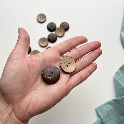 Пуговицы Кокосовые 25мм