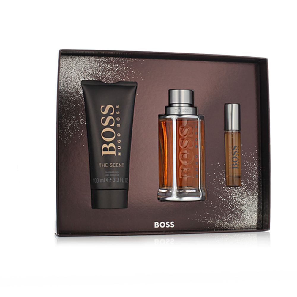 Hugo Boss Boss The Scent For Him EDT 100 ml + EDT MINI 10 ml + SG 100 ml (man) 1 pcs