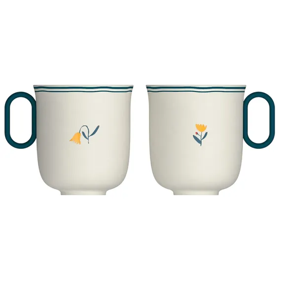 Набор кружек plush, golden bells, 400 мл, 2 шт.