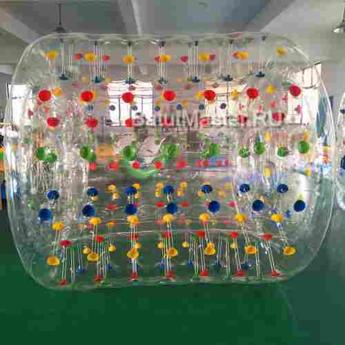 Бизнес-набор: Бассейн 8*8 м (1 шт), Водный роллер ТПУ (3 шт),насос (1 шт)