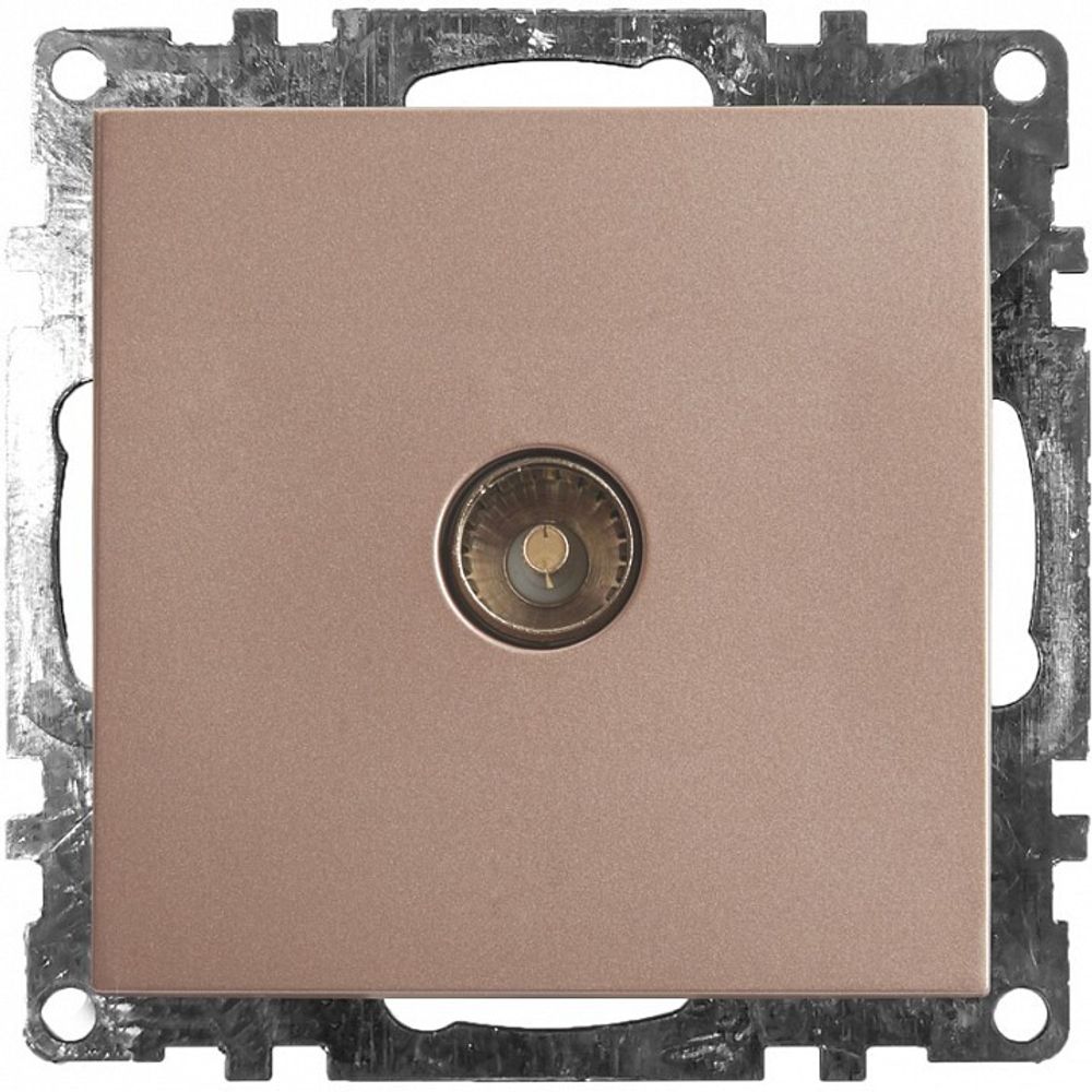 ТВ-розетка без рамки Stekker Катрин 39600