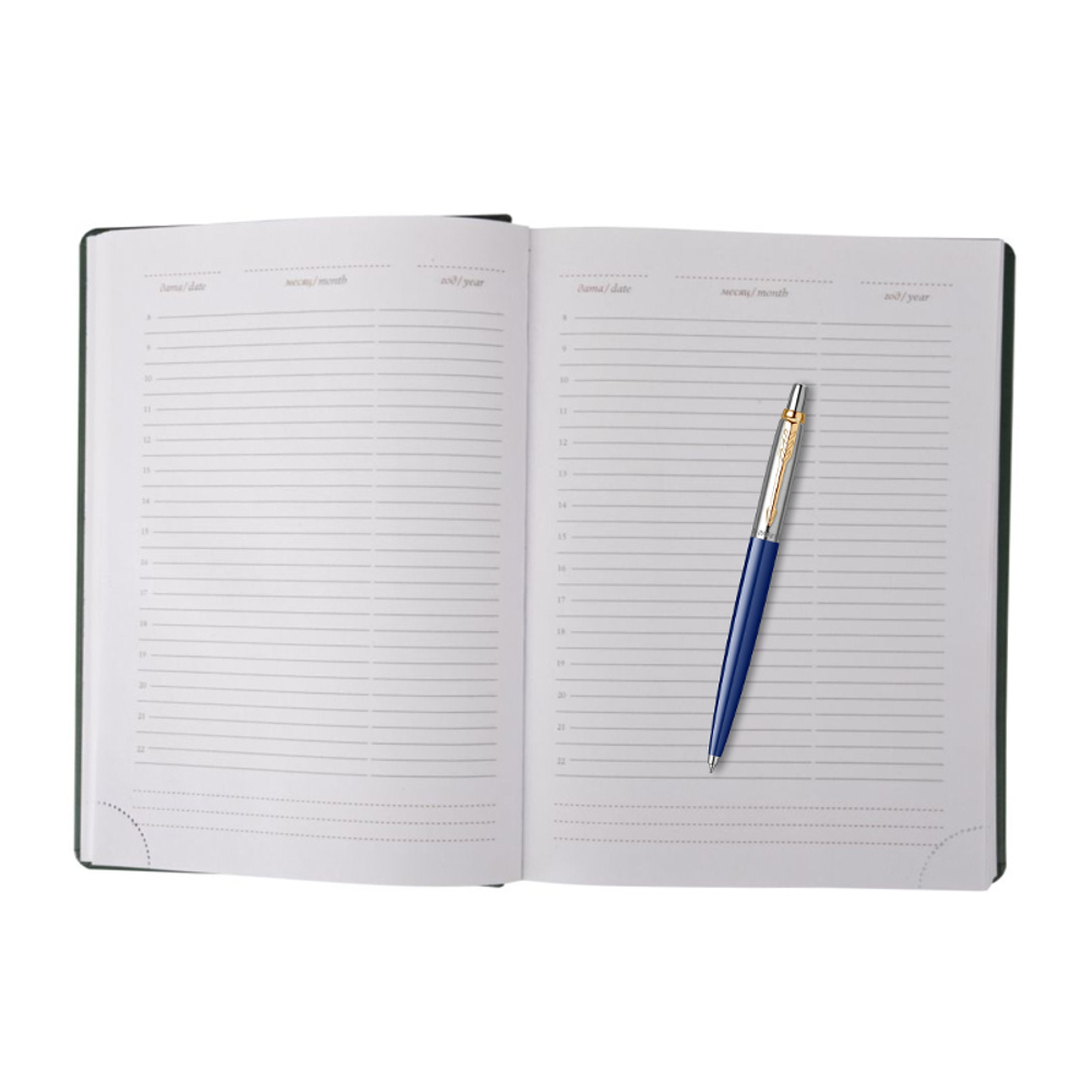 Подарочный набор - Parker Jotter, шариковая ручка + ежедневник