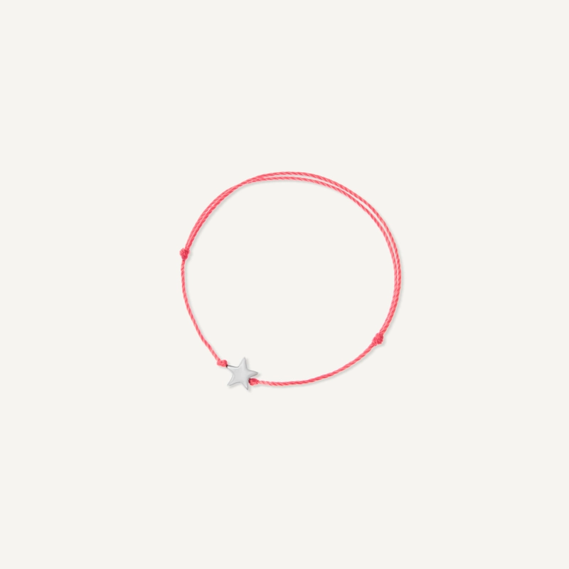 Браслет Сплетенный – Розовый