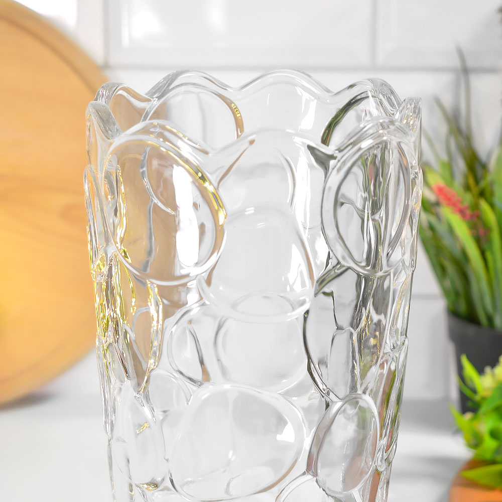 Ваза для цветов 30см, d13,5см, LXHP17-30-4