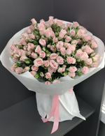 Кустовые розы 15 веток