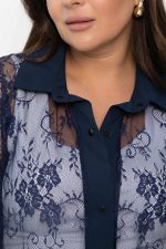 Костюм Кружевная история (синий) К13799-13М LT Collection