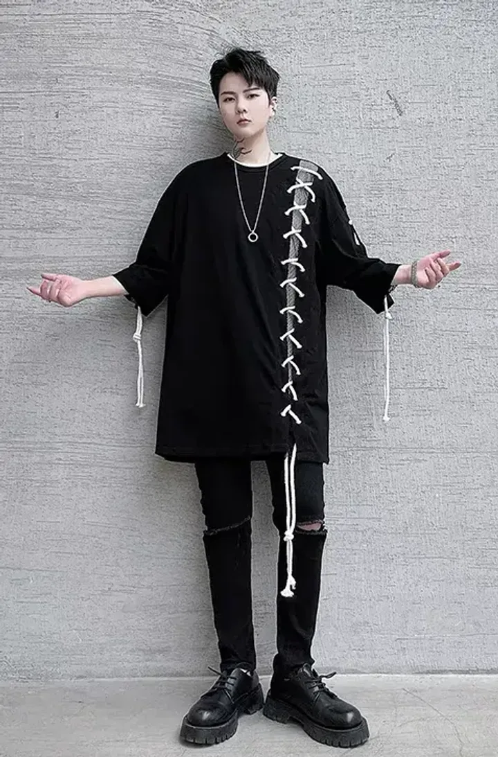 Футболка оверсайз «KNIT»