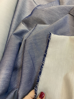 Ткань 100% хлопок-джинс    (Италия)  ш-150см   1м