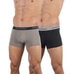 Набор из 2 трусов-боксеров Emporio Armani - серых и темно-синих (Размер: XXL) (Цвет: разноцветный)