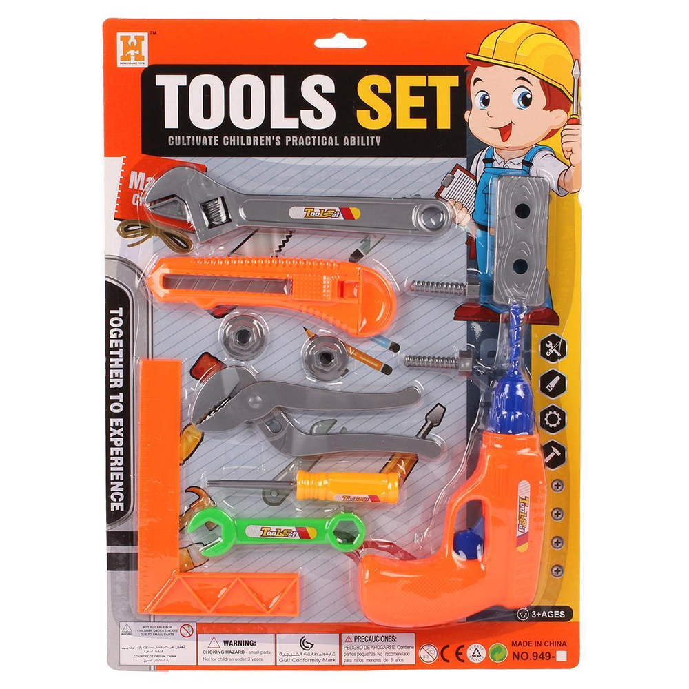 Набор инструментов, блистер 949-8