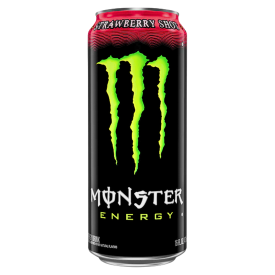 Энергетический напиток Monster Strawberry Shot, 473 мл (США)