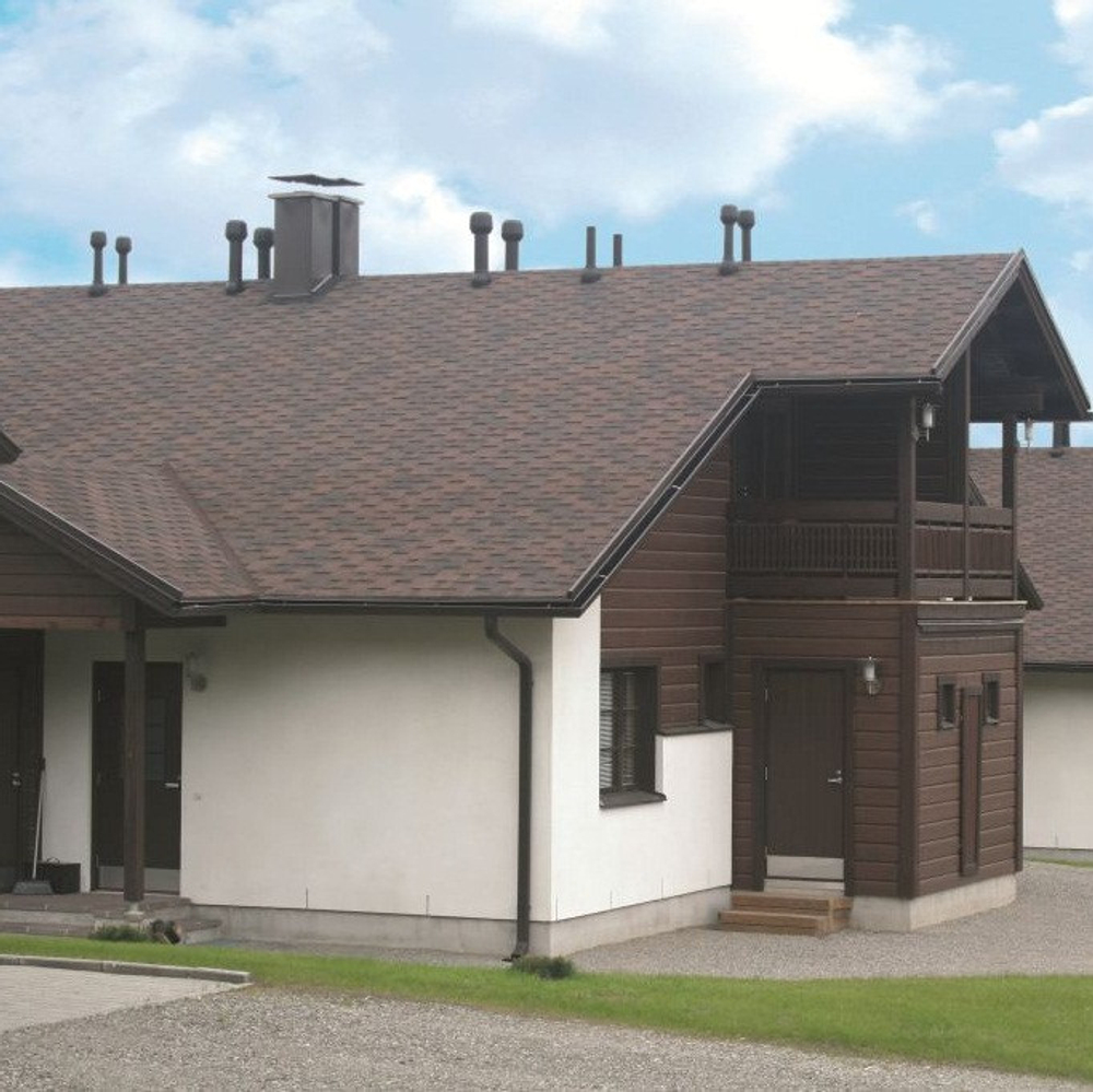 Черепица гибкая Katepal Rocky Спелый Каштан