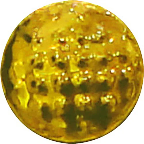 Декор DE01 2х2 см керамика золото круг, овал